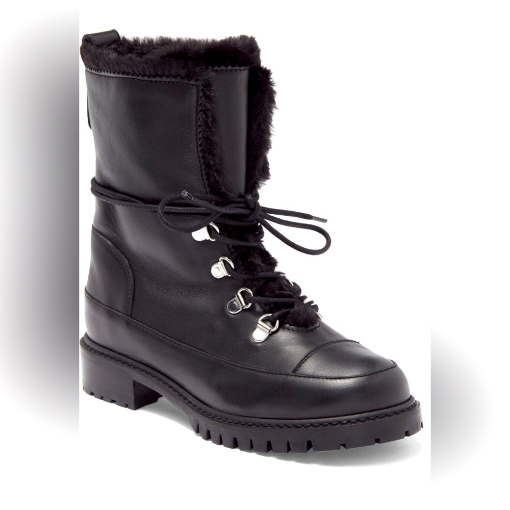 Stuart Weitzman Fur-Lined Boots